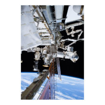 Póster del Truss de Estribor de la Estación Espaci