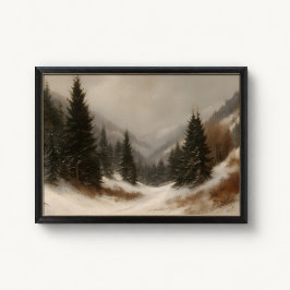 Póster del Valle Nevado de Barbizon