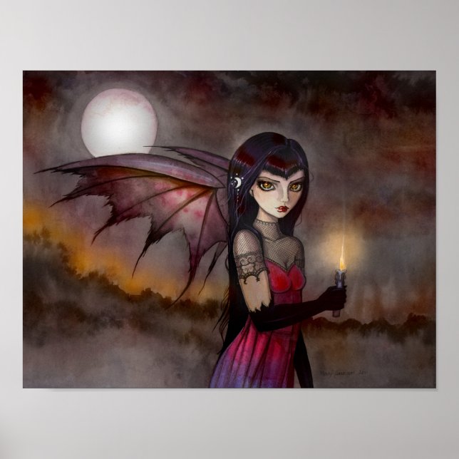 Póster del Vampiro Errante de Victoria (Frente)