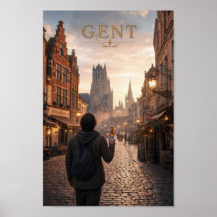 Póster del viaje a la farola de la Catedral de Gan