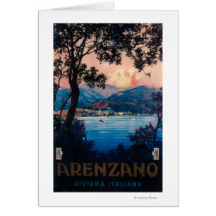 Poster del viaje de Riviera del italiano