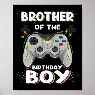 Póster Del video del chico de cumpleaños que coincide con
