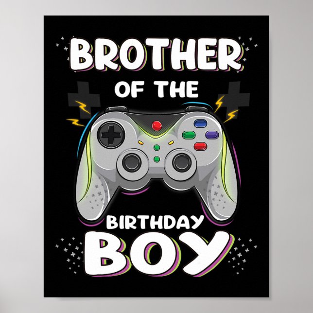 Póster Del video del chico de cumpleaños que coincide con (Frente)