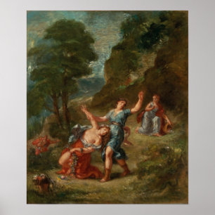 Póster Delacroix - La Primavera