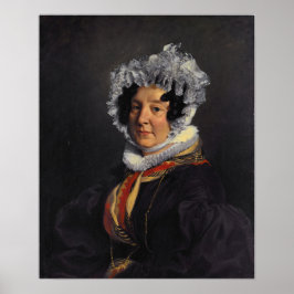 Póster Delacroix - Madame Henri François Riesener (Felic.