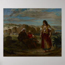 Póster Delacroix - Vista Tánger