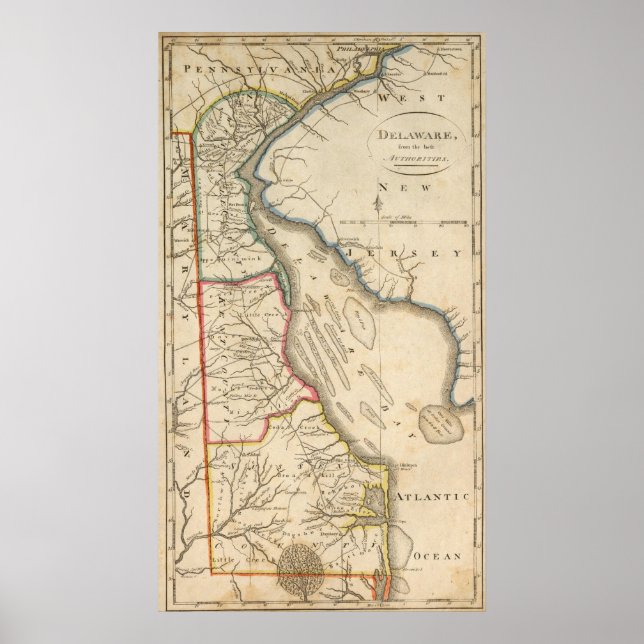 Póster Delaware 3 (Frente)