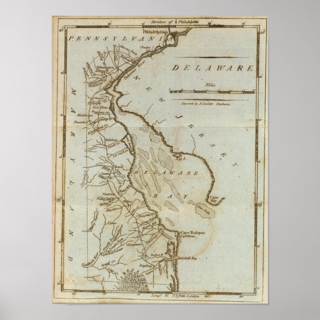 Póster Delaware 3 (Frente)