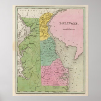 Póster Delaware 7