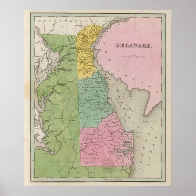 Póster Delaware 7 (Frente)