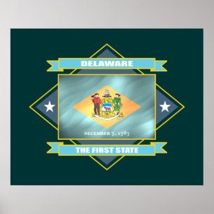 Póster Delaware Diamond