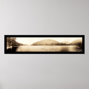 Póster Delaware Water Gap PA Photo 1911