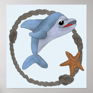 Póster Delfín