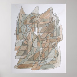 Póster Delfín volador