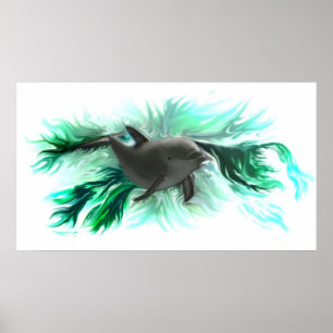 Póster Delfinbaby