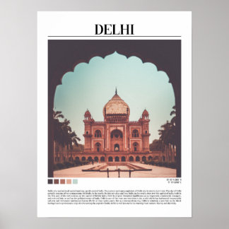 Póster Delhi - India