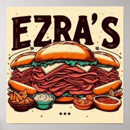 Póster Deli de Ezra