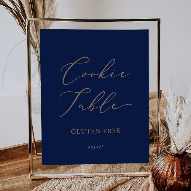 Póster Delicada tabla de galletas gratis de oro y gluten  (Subido por el creador)