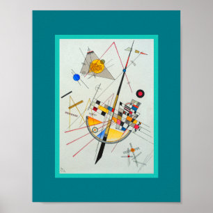 Póster Delicada tensión de Wassily Kandinsky