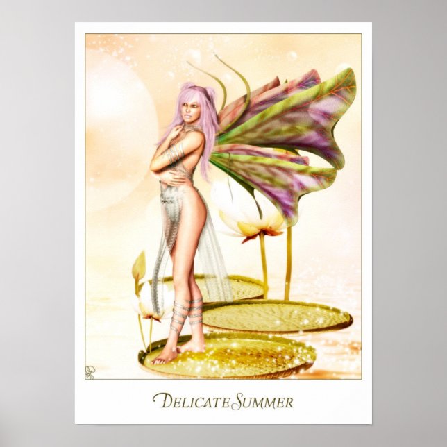Póster Delicate Summer Faerie (Frente)