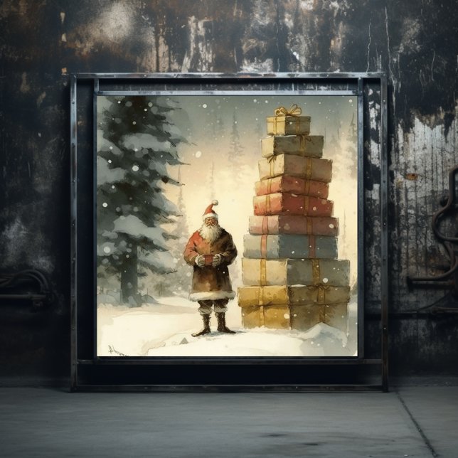 Póster Delicia festiva: Santa negra (Subido por el creador)