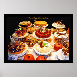 Póster ¡deliciosos dulces! -poster