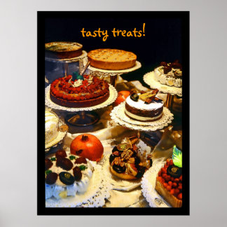 Póster ¡deliciosos dulces! poster