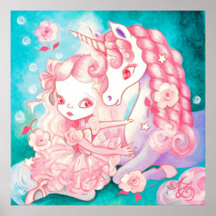 Póster Delight de Unicorn