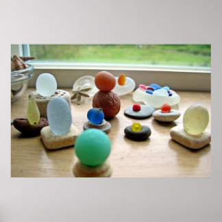 Póster Delight Sea Glass