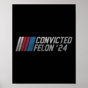 Póster Delincuente convicto de 202418 