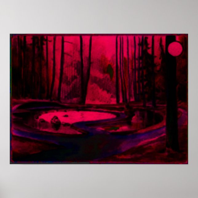 Póster Delirium Pond (Frente)