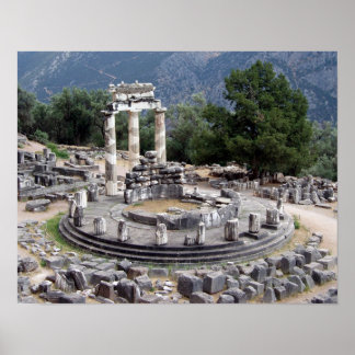 Póster Delphi - Ruinas griegas