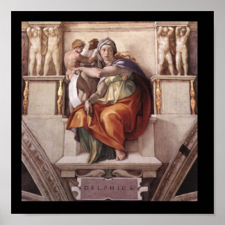 Póster Delphic Sibyl Poster