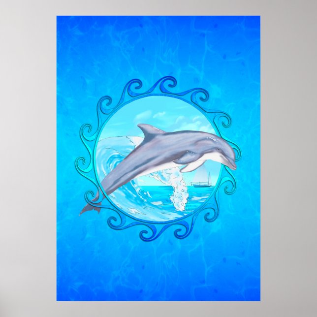 Póster Delphin Maori Sun (Frente)