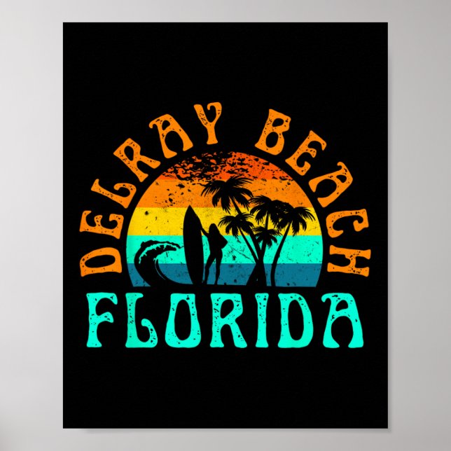 Póster Delray Beach _1  (Frente)