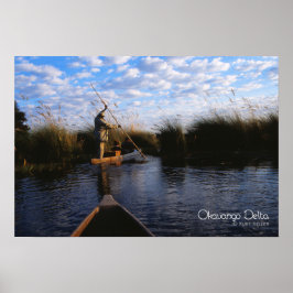 Póster Delta del Okavango