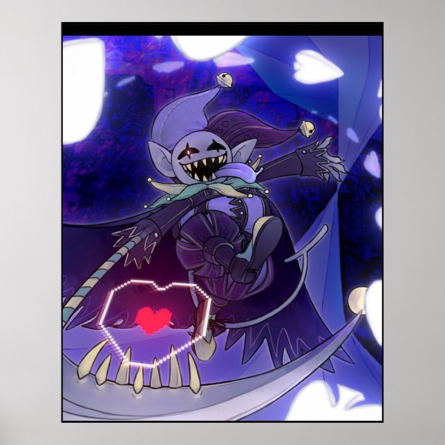 Póster Deltarune - Jevil Graphic (Frente)