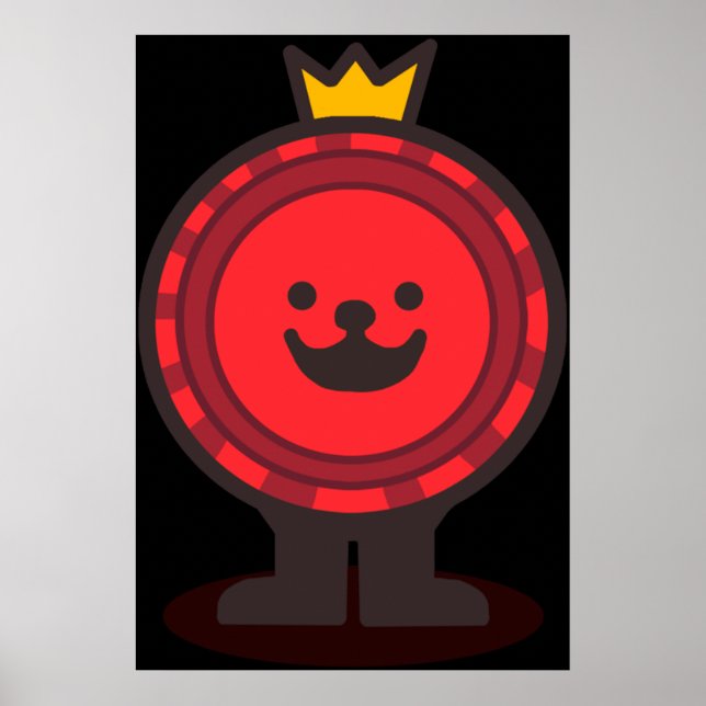 Póster Deltarune KRound (Frente)