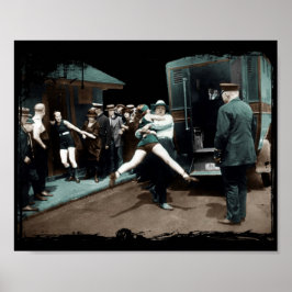 Póster Demanda de baños arresta a Estados Unidos