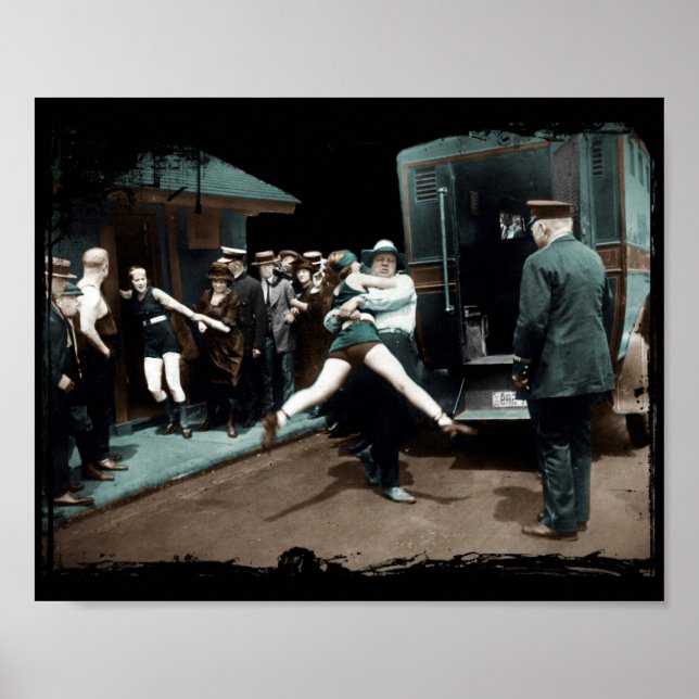 Póster Demanda de baños arresta a Estados Unidos (Frente)