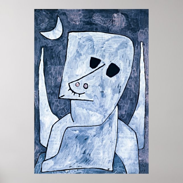 Póster Demandante de Paul Klee - Retro Revival (Frente)