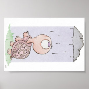 Póster demasiada lluvia