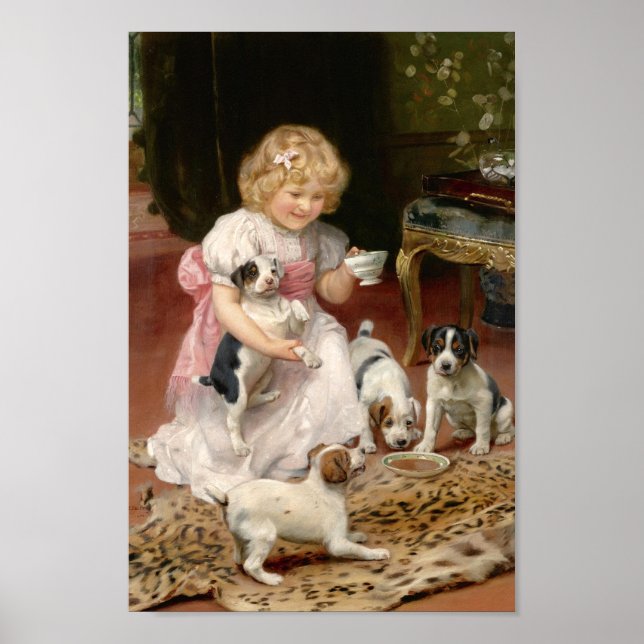 Póster Demasiado caliente | Arthur John Elsley (Frente)