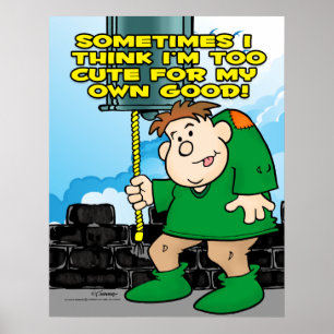 Póster Demasiado lindo