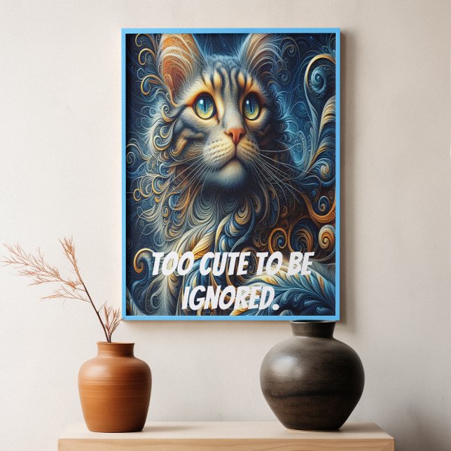 Póster Demasiado lindo para ser ignorado. (Subido por el creador)