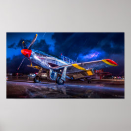 Póster Demasiado tormenta para volar