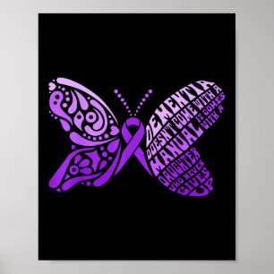 Póster Dementia No Viene Con Un Awarene De Heimers Manual