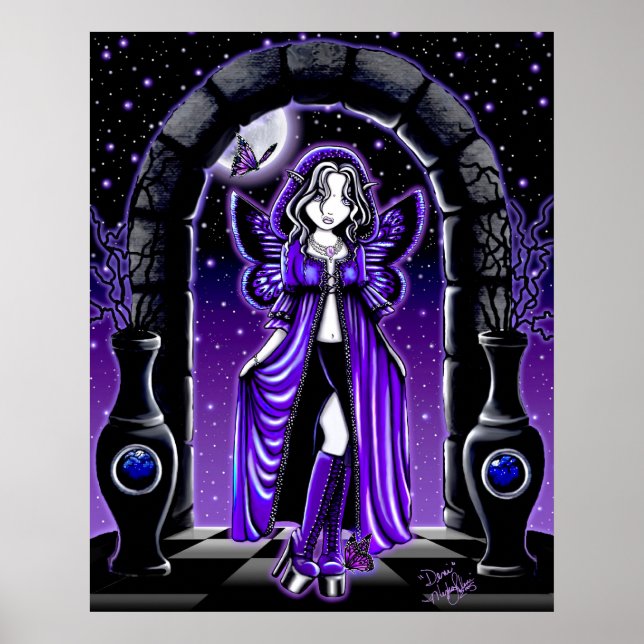 Póster Demi Twilight Moon Butterfly Fairy Poster (Frente)