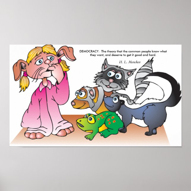 PÓSTER DEMOCRACIA (Frente)