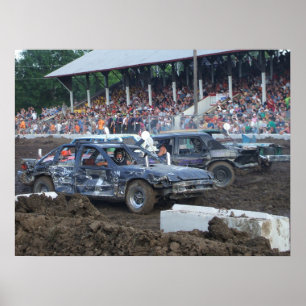 Póster Demolición Derby Poster
